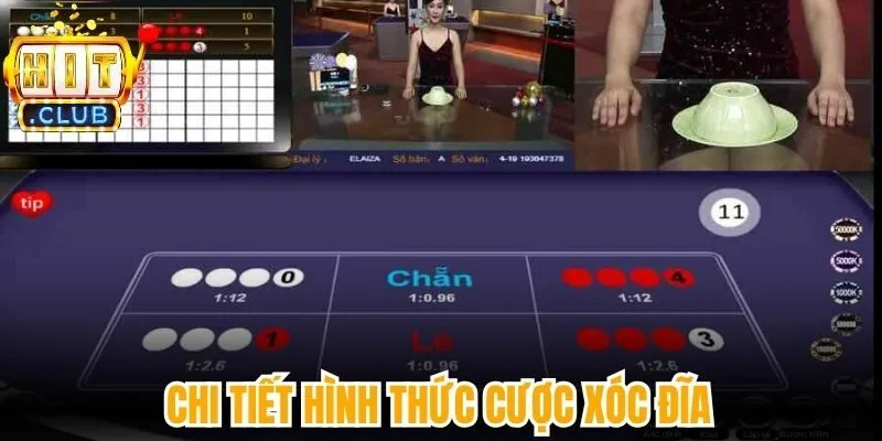 Chi tiết hình thức cược xóc đĩa