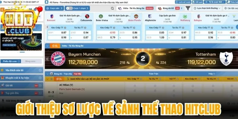 Giới thiệu sơ lược về sảnh thể thao Hitclub