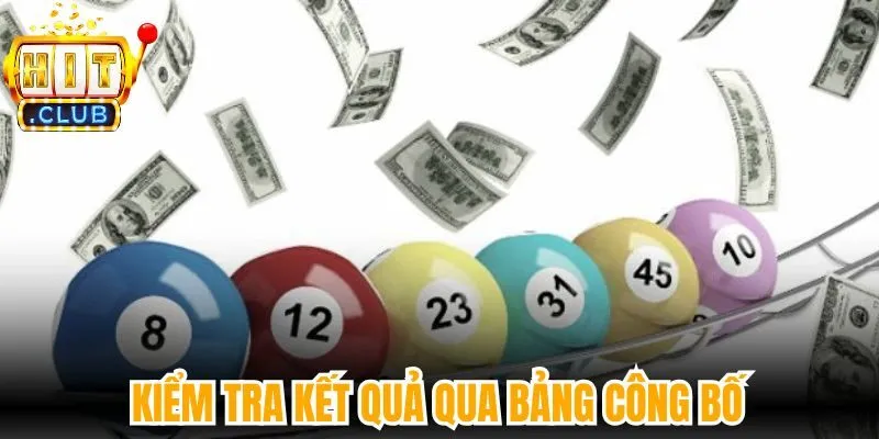 Kiểm tra kết quả qua bảng công bố